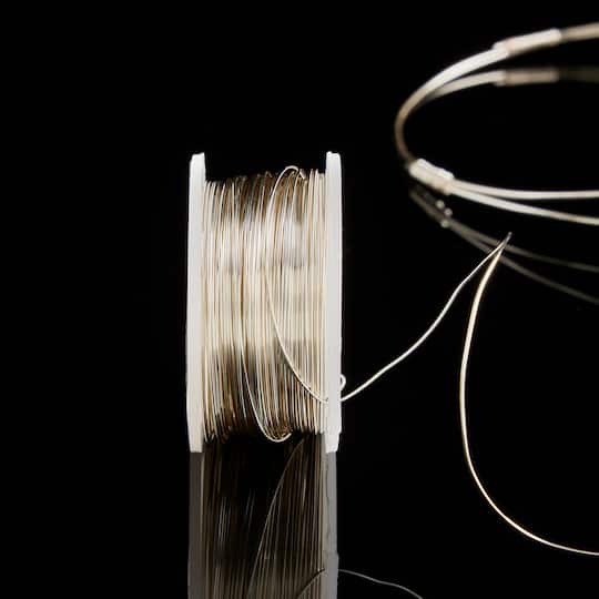 8 Pack: Artistic Wire® Silver Plated 26 Gauge
